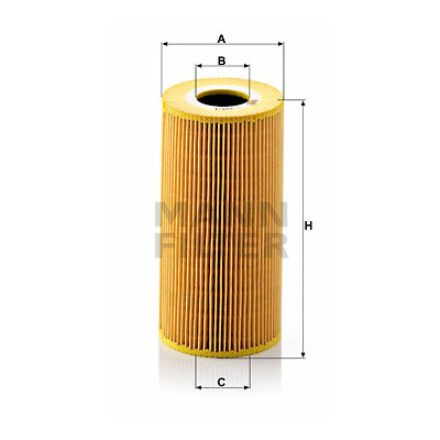 filtro de óleo evotop MANN-FILTER HU 848/1 x