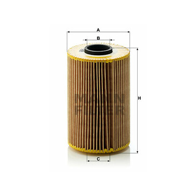 filtro de óleo evotop MANN-FILTER HU 930/3 x
