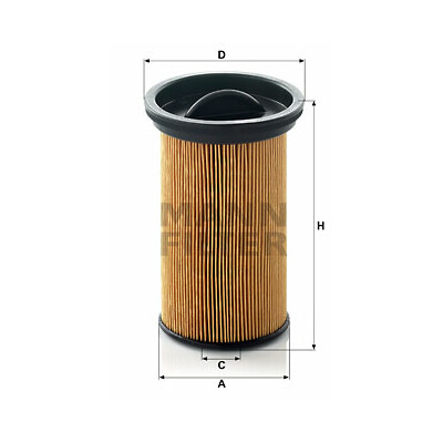 Filtro de combustível MANN-FILTER PU 742