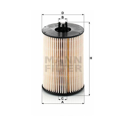 Filtro de combustível MANN-FILTER PU 821 x-2