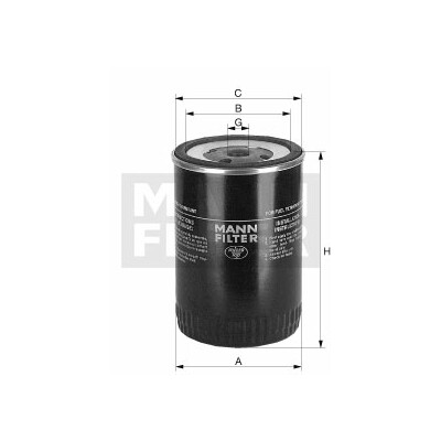 Filtro de combustível MANN-FILTER WDK 11 102/10