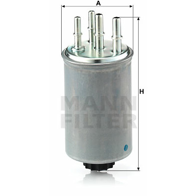 Filtro de combustível MANN-FILTER WK 829/4