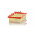 Filtro de ar MANN-FILTER C 23 013