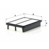 Filtro de ar MANN-FILTER C 26 032