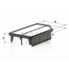 Filtro de ar MANN-FILTER C 26 033
