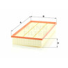 Filtro de ar MANN-FILTER C 38 002