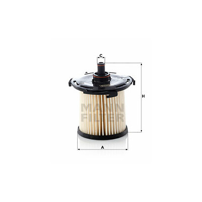 Filtro de combustível MANN-FILTER PU 12 003 z