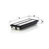 Filtro de ar MANN-FILTER C 35 008