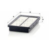 Filtro de ar MANN-FILTER C 30 027