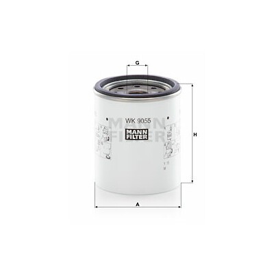 Filtro de combustível MANN-FILTER WK 9055 z