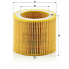 Filtro de ar MANN-FILTER C 1140