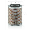 Filtro de ar MANN-FILTER C 17 134