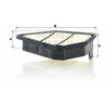 Filtro de ar MANN-FILTER C 25 028