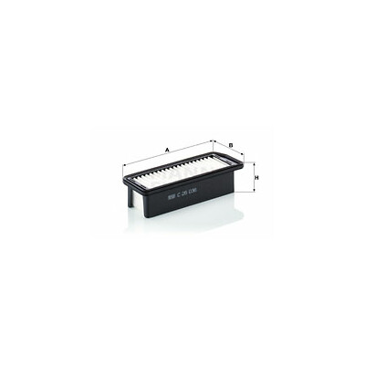 Filtro de ar MANN-FILTER C 26 036