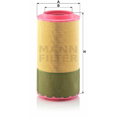 Filtro de ar MANN-FILTER C 27 1250/1