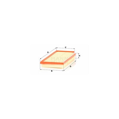 Filtro de ar MANN-FILTER C 36 016