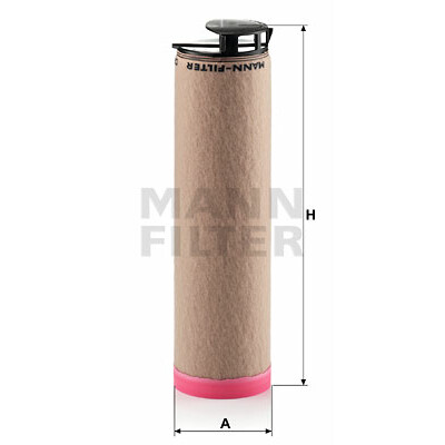 Filtro de ar suplementar MANN-FILTER CF 500