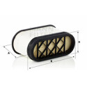 Filtro de ar MANN-FILTER CP 33 300