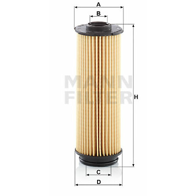 Filtro de óleo MANN-FILTER HU 6022 z