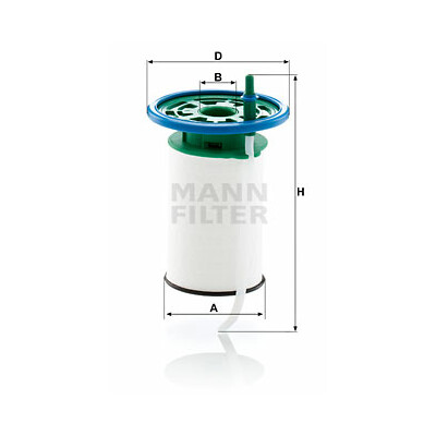 Filtro de combustível MANN-FILTER PU 7015