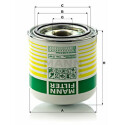 Cartucho secador de ar, sistema de ar comprimido MANN-FILTER TB 1364 x