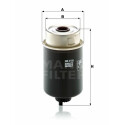 Filtro de combustível MANN-FILTER WK 8155