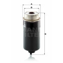 Filtro de combustível MANN-FILTER WK 8161