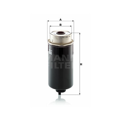 Filtro de combustível MANN-FILTER WK 8161