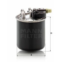 Filtro de combustível MANN-FILTER WK 820/22