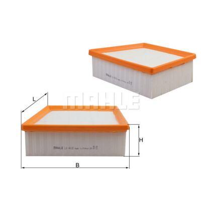 Filtro de ar MAHLE ORIGINAL LX 4638