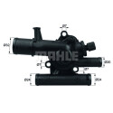 Termostato, refrigerante MAHLE ORIGINAL TI 214 89