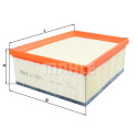 Filtro de ar MAHLE ORIGINAL LX 4297/1