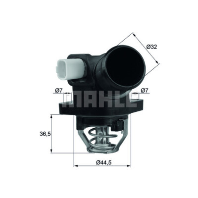Termostato, refrigerante MAHLE ORIGINAL TM 32 103