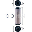 Filtro de combustível MAHLE ORIGINAL KX 73/1D