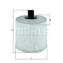 Filtro de ar MAHLE ORIGINAL LX 3015/16