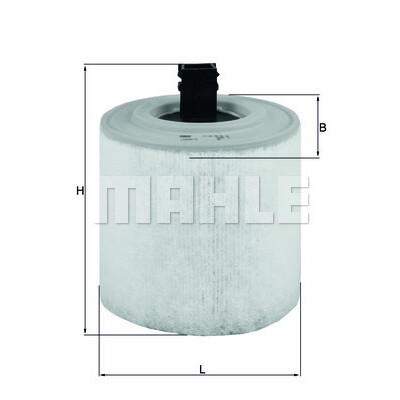 Filtro de ar MAHLE ORIGINAL LX 3015/16