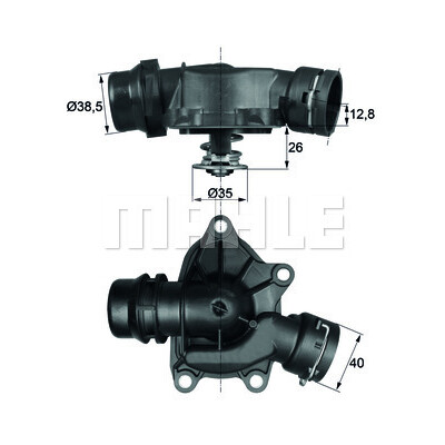Termostato, refrigerante MAHLE ORIGINAL TI 26 88
