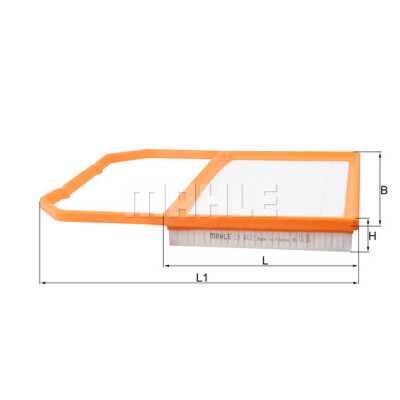 Filtro de ar MAHLE ORIGINAL LX 4632
