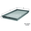 Filtro de ar MAHLE ORIGINAL LX 3594/S