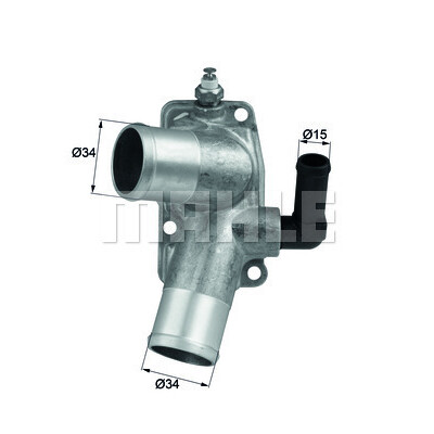 Termostato, refrigerante MAHLE ORIGINAL TI 44 92D