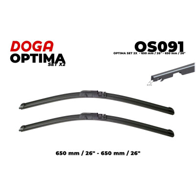Limpador de para-brisa DOGA OS091