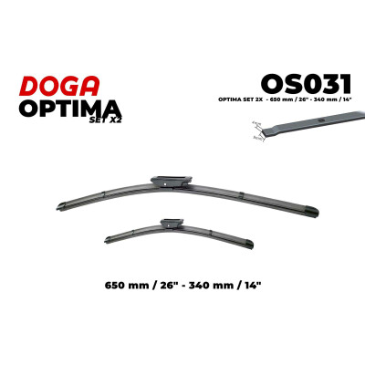 Limpador de para-brisa DOGA OS031
