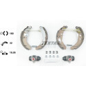 Conjunto de sapatas de freio TEXTAR 84041902