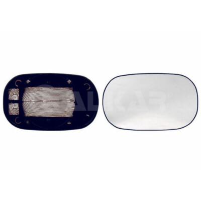 Vidro de espelho, espelho retrovisor exterior