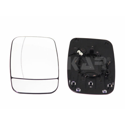Vidro de espelho, espelho retrovisor exterior