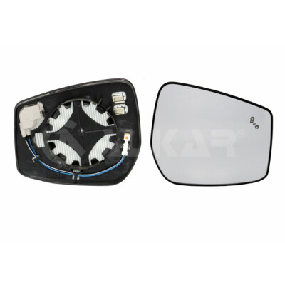 Vidro de espelho, espelho retrovisor exterior