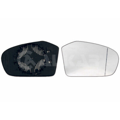 Vidro de espelho, espelho retrovisor exterior