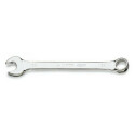 Chave combinada com extremidade fixa e uma estrela deslocada cromado brilhante 8 x 8 MM diâmetro 12,3 MM