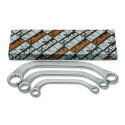 Conjunto de 3 chaves poligonais duplas meia-lua