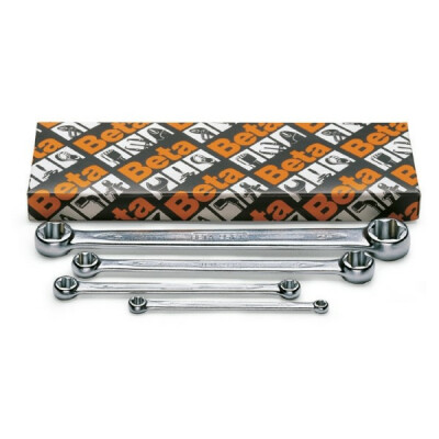 Conjunto de 4 chaves duplas retas para parafusos com perfil Torx®